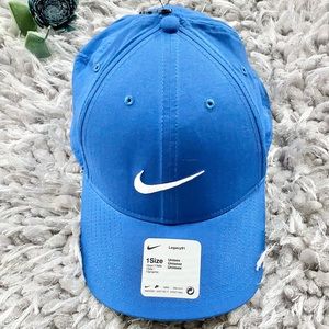New with tag NIKE LEGACY91 1 Size UNISEX GOLF HAT with SWOOSH in White #nike